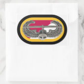 1/32ND CAV AIR ASSAULT ABZEICHEN/OVAL STICKERS (Tasche)