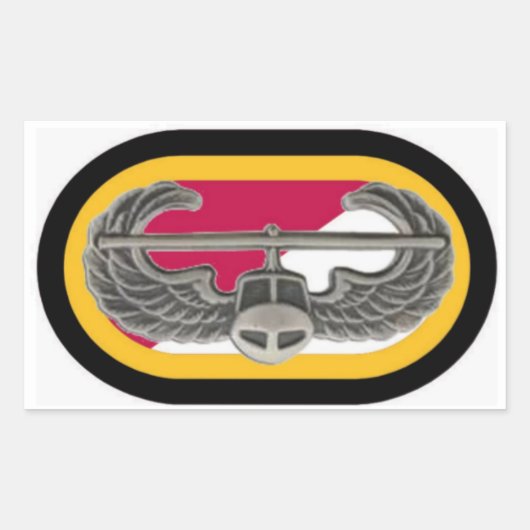 1/32ND CAV AIR ASSAULT ABZEICHEN/OVAL STICKERS (Vorderseite)