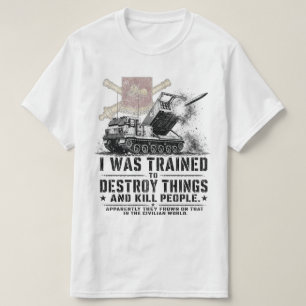 1-33 Feldartillerie MLRS T-Shirt