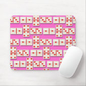 1-4-3 Herz-Dominos Mousepad (Mit Mouse)