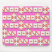 1-4-3 Herz-Dominos Mousepad (Vorne)