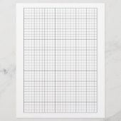 1/4 Zoll Graph Paper (4 Quadrate pro Zoll) - Schwa Briefbogen (Vorderseite)