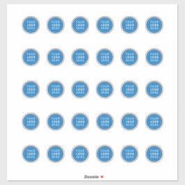 1,5" Firmenlogo Vinyl Sticker Vorlage, 30 Graf