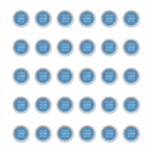 1,5" Firmenlogo Vinyl Sticker Vorlage, 30 Graf (Vorderseite)