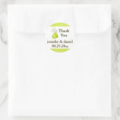 1,5" Gastgeschenk Hochzeit | Perfektes Paar Runder Aufkleber (Tasche)