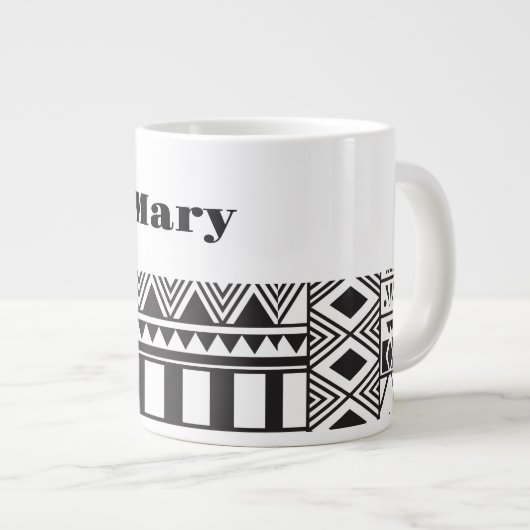 #1.5 Gepersonaliseerde Jumbo-Tasse (Vorderseite Rechts)