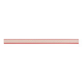 1.5" Gold and Red Candy Cane Striped Xmas Ripsband (Vorderseite)