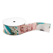 1.5" Grosgrain Ribbon Geometrische Rose Zickzack A Ripsband (Spule)