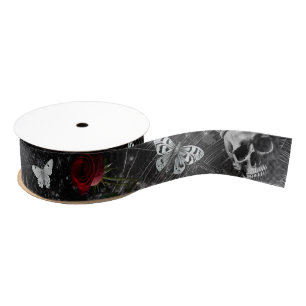 1,5" Grosgrain Ribbon Haunting Adeline Zade Meadow Ripsband