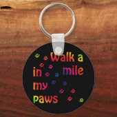 1,5 km laufen (Feline) Schlüsselanhänger (Vorderseite)