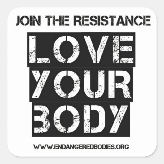 1,5" Liebe Ihres Aufklebers Quadratischer Aufkleber (Vorderseite)