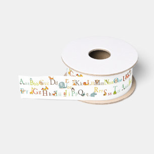 1.5" Multifunktionsgerät - Alphabet Ripsband