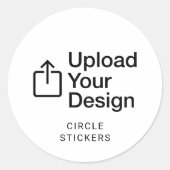1,5" oder 3" Rundaufkleber Runder Aufkleber (Vorderseite)