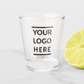 1,5 oz Glattglas mit eigenem Logo, kein Minimum Schnapsglas (Vorderseite)