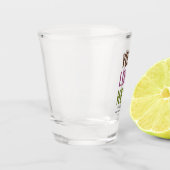 1,5 oz Glattglas mit eigenem Logo, kein Minimum Schnapsglas (Links)