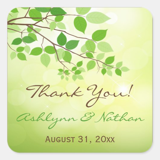 1,5" q. Aufkleber für die Gastgeschenk Hochzeit de (Vorderseite)