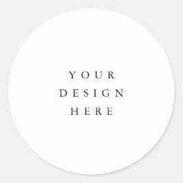 1,5" und 3" runde oder quadratische Aufkleber