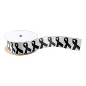 1,5" weit Satin-Melanom-Krebs-Bewusstseins-Band Satinband (Spule)