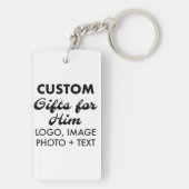 1,5" x 2,75" Acrylgeschenke für Schlüsselanhänger (Rückseite)