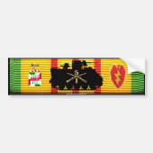 1/5th Inf spüren u. Insignien VSM auf Autoaufkleber (Vorne)