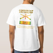 1/5th Infanterie-kambodschanisches Invasions-Shirt T-Shirt (Rückseite)