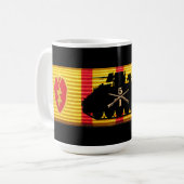 1/5th Infanterie-Vietnam-Service-Band-Tasse Kaffeetasse (Vorderseite Links)