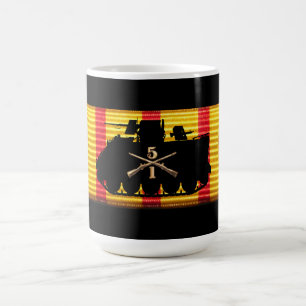 1/5th Infanterie-Vietnam-Service-Band-Tasse Kaffeetasse