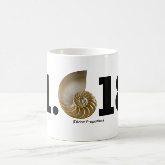 1.618, göttliche Proportion Tasse (Mittel)