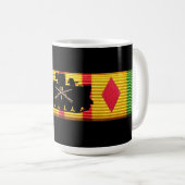 1/61st Service-Band-Tasse Inf Vietnam Kaffeetasse (VorderseiteRechts)