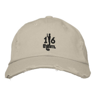 1/6thism_logo_01 bestickte kappe