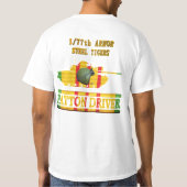 1/77th Fahrer-Shirt der Rüstungs-M48A3 Patton T-Shirt (Rückseite)