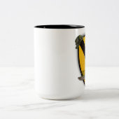 1. 7. Kavallerieabteilung Luftkav Veteranen Zweifarbige Tasse (Mittel)