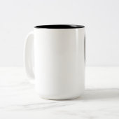 1. 7. Kavallerieabteilungsluft cav Zweifarbige Tasse (Vorderseite Links)