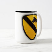 1. 7. Kavallerieabteilungsluft cav Zweifarbige Tasse (VorderseiteRechts)