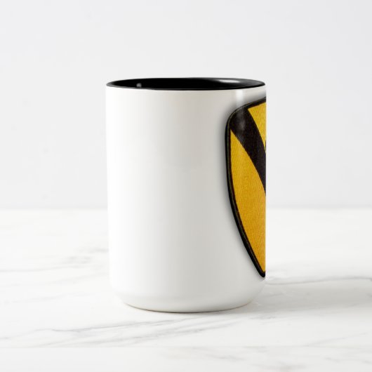 1. 7. Kavallerieabteilungsluft cav Zweifarbige Tasse (Mittel)