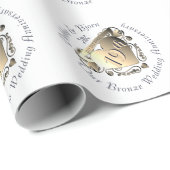 1., 8., 19., 50. Hochzeitstag Geschenkpapier (Rolleneckpunkt)