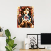 *~* 1 A100 Psychische Leserin Sinti und Roma Cryst Poster (Heimbüro)