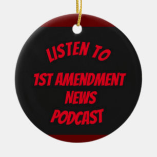 1. Abänderung News Podcast Ornament