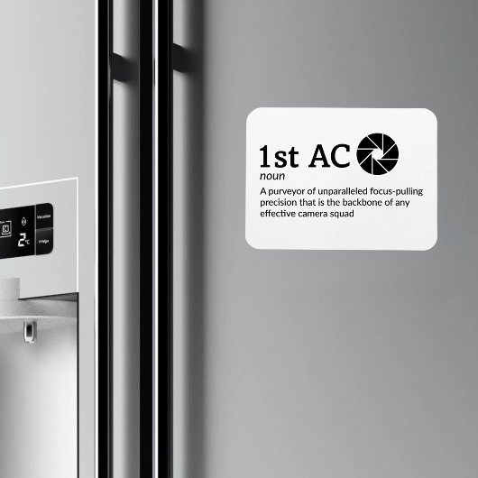 1. AC-Definition - Camera Team 3" x 4" Flex Magnet