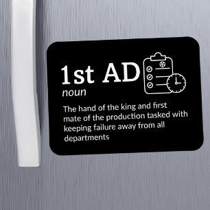 1. AD-Definition - Crew 3" x 4" Flex Magnet