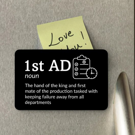 1. AD-Definition - Crew 4" x 6" Flex Magnet