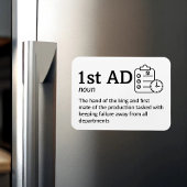 1. AD Definition - Filmaker 3" x 4" Flex Magnet