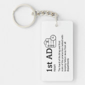 1. AD Definition - Funny Film Crew Schlüsselanhänger (Vorderseite)