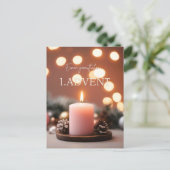 1. Advent Postkarte (Stehend Vorderseite)