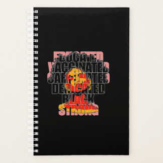 1 African American Woman Equality Black Strong Pro Planer