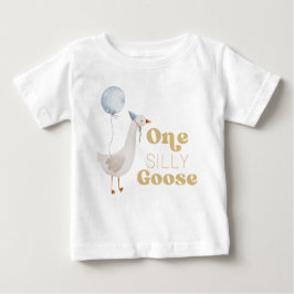 1. Alberne Gans 1. Geburtstag Baby T-shirt