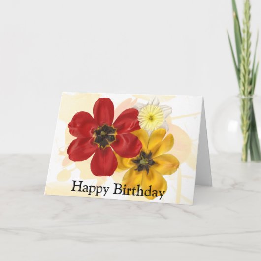 1 Alles Gute zum Geburtstag Karte (Vorderseite)