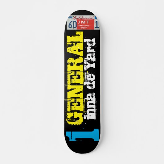 1 ALLGEMEINES INNA DE YARD Skateboard, 7¾ Zoll Dec Skateboard (Vorne)