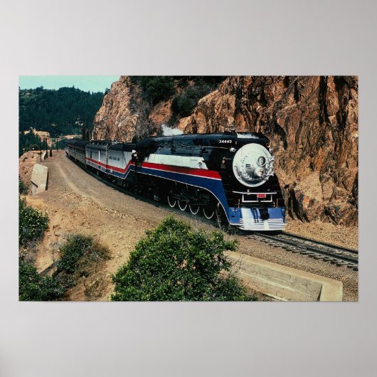 1 American Freedom Train (SP) 4449, Cape Horn, CA Poster (Vorne)