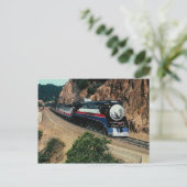 1 American Freedom Train (SP) 4449, Cape Horn, CA Postkarte (Stehend Vorderseite)
